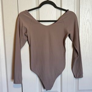 Lululemon Long Sleeve Mauve Bodysuit Best For Medium